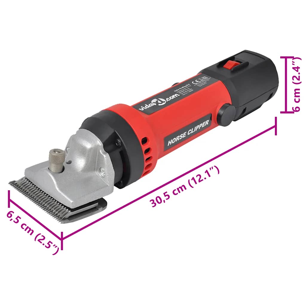 6-tlg. Pferdeschermaschine-Set 550 W