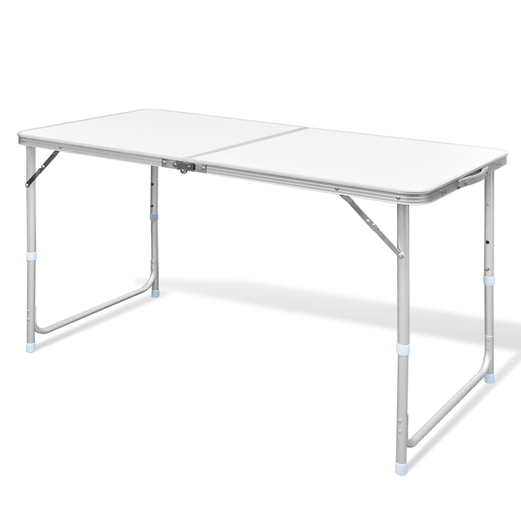 Campingtisch Klappbar Höhenverstellbar Aluminium 120x60 cm