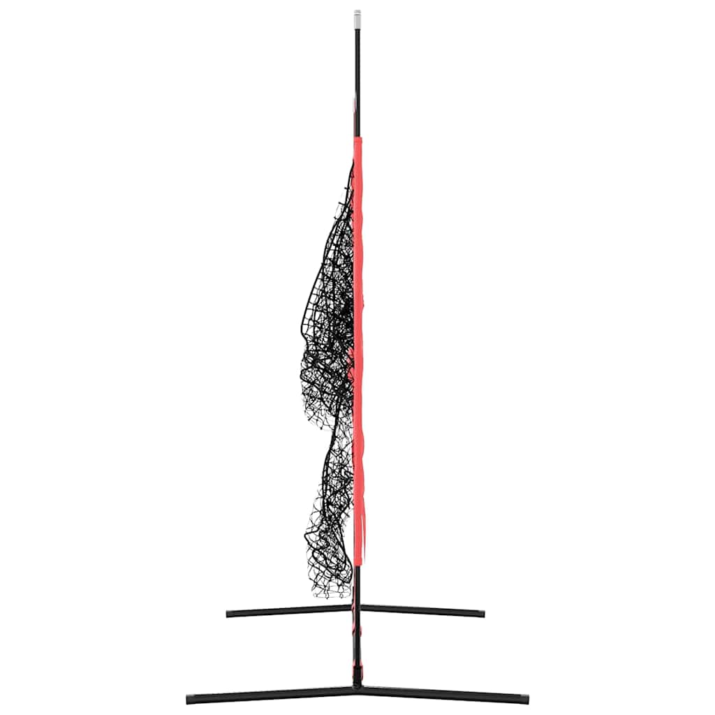 Baseball-Übungsnetz Schwarz 214,5 x 89,5 x 181 cm Polyester